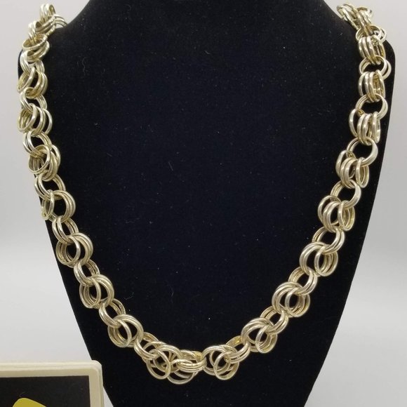 Silver Plated Picenes Necklace - Picture 2 of 11